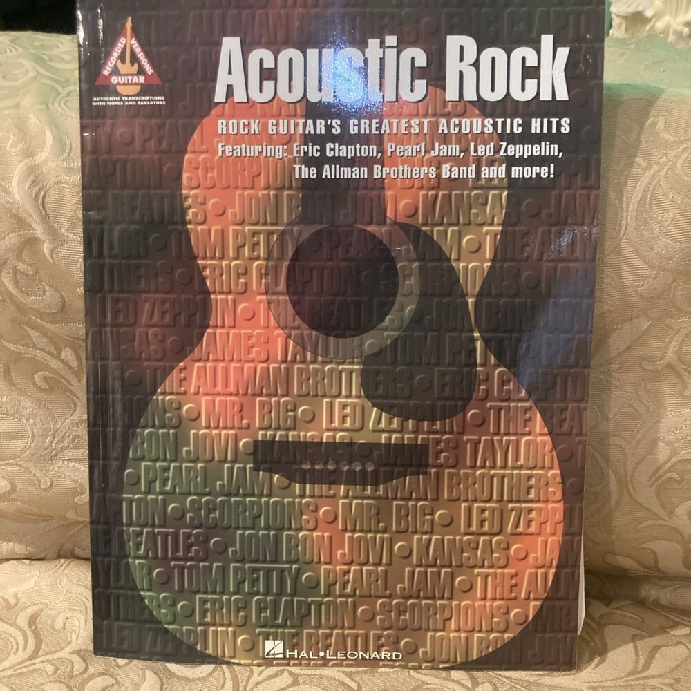 Acoustic Rock - Rock Guitar's Greatest Acoustic Hits Guitar Recorded Versions